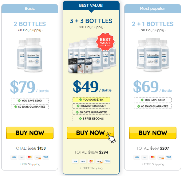 Order Quietum Plus bottles
